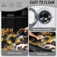 thumbnail image 4 of Qpednta Durable Trunk Mat 29"x39" Cow Print Cargo Liner for Cars SUV, All Weather Non-Slip SUV Cargo Liner Keeps Cargo Secure Easy To Clean Universal Vehicle Interior Accessory, 4 of 6