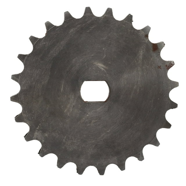 Piñón de motor de acero al carbono 420, 24 dientes, orificio en H, alta precisión, para cadena de motor de motor sin escobillas.