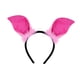 thumbnail image 3 of Diadema con orejas de cerdo, cómoda y elegante, accesorio para disfraz. Rosa, 3 of 9