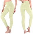 thumbnail image 3 of Brondbend High Waisted Leggings Yoga Pants for Women Solid Color Elastic Waist Belly Control Athletic Jogger Fall Winter Slim Trendy Workout Tights in Versatile Sizes and Colors, 3 of 4
