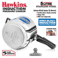 thumbnail image 2 of Hawkins Stainless Steel 5 Litre Pressure Cooker, 2 of 5