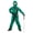 Green, variant on Underwraps Ninja, Black Child Costume: Medium Unisex