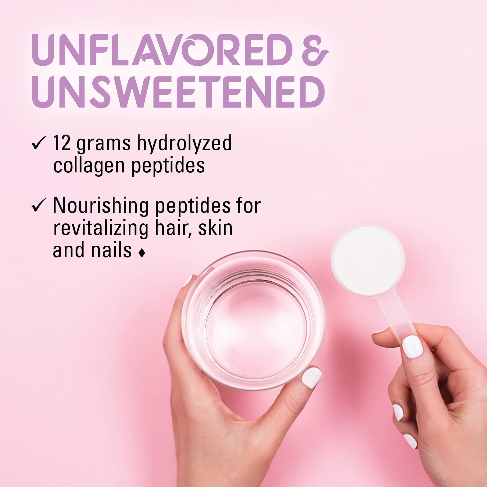 Bluebonnet Nutrition Collagen Powder for Hair, Skin, & Nails* - 25 Servings, Unflavored