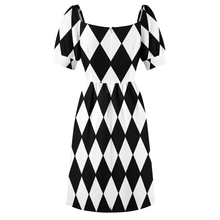 black and white african dress NUNA AFRICAN PRINT MAXI DRESS (LONG SLEEVES )  UNIQUE AFRIQUE