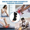 thumbnail image 6 of Wrongduck Plantar Fasciitis Night Splint – Adjustable Foot Brace with 3 Straps for Heel Pain, Achilles Tendonitis, Drop Foot Relief – Breathable Soft Padding for Men and Women (Black, 2PC), 6 of 10