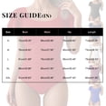 thumbnail image 2 of Women's Tummy Control One Piece Swimsuit Ruffle Square Neck Bathing Suit Ruched Cutout Back Slimming Swimwear Black L, 2 of 3