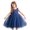 1#Navy, variant on Tiijoy Infant Girls Sleeveless Mesh Party Dress Wedding Pageant Evening Gown, Sizes 18-24M