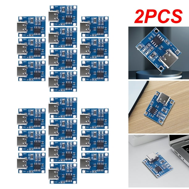 Placa Cargador Batería TP4056 5V 1A Con Funciones Duales Protección (10 Piezas)