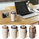thumbnail image 1 of Taza de viaje con pantalla LED inteligente - taza de café aislante de 16oz con pantalla de temperatura, tapa impermeable, doble pared de acero inoxidable, botella de bebidas calientes y frías para, 1 of 5