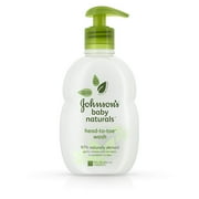 Johnson's Baby Naturals Head-to-Toe Liquid Baby Wash, 9 oz