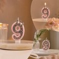 thumbnail image 6 of Btomtd Birthday Crown Number Candle 3 Inch Cake Topper Candles for Milestone Party Supplies Celebration Table Decor, 9, 6 of 7