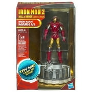 Iron Man Toys - 2 hall of armor collection figure mark vi light up base by iron man