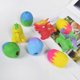 thumbnail image 2 of Dinosaur Squeeze Toys 4Pcs Dinosaurian Eggs Flip Toys Stress Relief Toys Random Color Stress Balls Novelty Fun Sensory Fidget Toys, 2 of 4