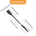 thumbnail image 2 of Látigo Riding Crop Coolrunner de piel sintética (45 cm), color negro, 2 of 6