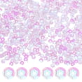 thumbnail image 1 of Uxcell 1200-Pack Lentejuelas Sueltas, Lentejuelas Redondas de 6 mm para Proyectos de Bricolaje/Coser [Transparente], 1 of 6