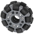 thumbnail image 4 of Rueda De Chasis De Automóvil Omni RC, Rueda De Nylon Omni 100 Mm Para Accesorio RC Para Rueda De Robot, 4 of 7