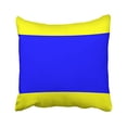 thumbnail image 1 of RYLABLUE Square Throw Pillow Covers Nautical Flag Signal Colorful Pillowcases Polyester 18 X 18 Inch With Hidden Zipper Home Sofa Cushion Decorative Pillowcase, 1 of 1