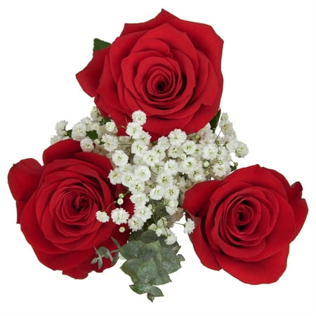 Fresh-Cut Rose and Flower Mini Mother's Day Bouquet, Minimum 6 Stems, Colors Vary