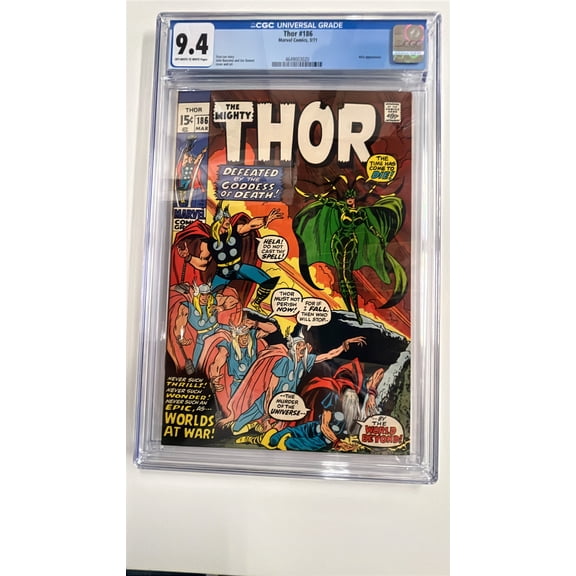 Thor #186 - CGC 9.4 Comic Book