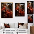 thumbnail image 4 of Designart "Solomon'S Royal Throne In Modern Jewish Art I" Judaism Wall Decor, 4 of 7