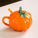 thumbnail image 4 of Aparatos de cocina, Accesorios de cocina, Utensilios de cocina, Utensilios de cocina Taza de cerámica Taza de calabaza de Halloween de alto valor Taza de café con tapa Tazón de cerámica, 4 of 6