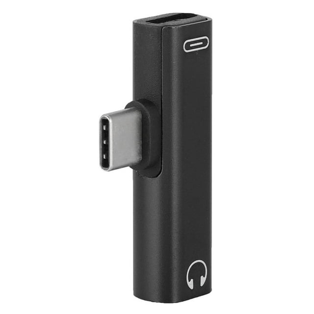 Ymiko 2 In 1 Charging Transverter, Good Sound Quality TYPE-C To 3.5mm Jack, For USB Device Smart Phone Type-C Phones Phone Charging