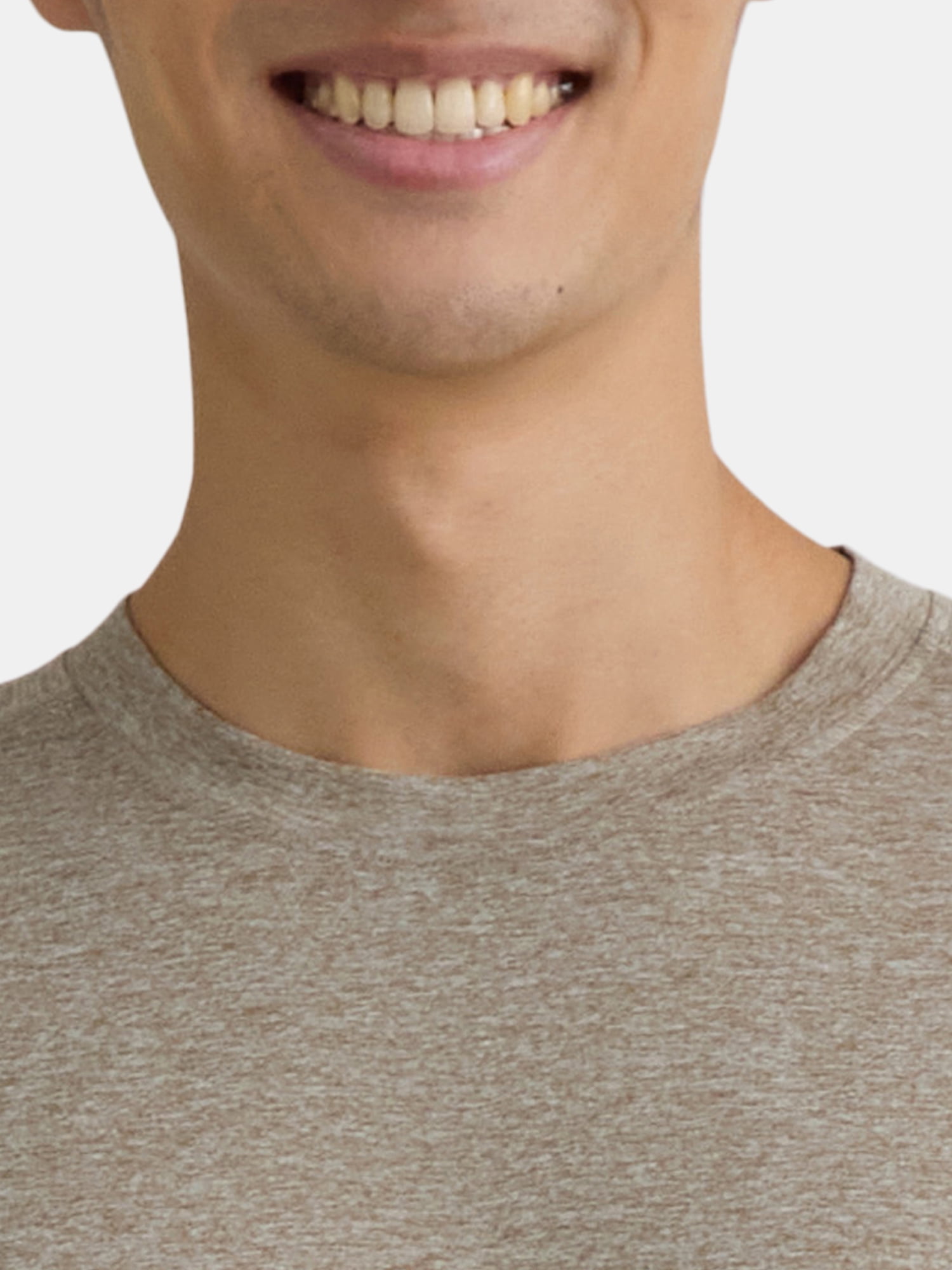 Athletic Works Men's and Big & Tall Men's Soft ButterCore Tee with Short Sleeves, Sizes S-5XL