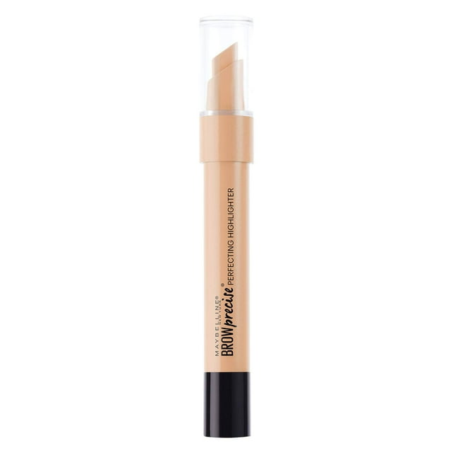 Iluminador para cejas Maybelline Brow Precise Perfecting, oscuro, 0,04 oz.