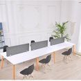 thumbnail image 3 of Acoustic Desk Divider Desk Partition Desk Privacy Panel Easy to Install, Reusable Raw Noise and Distraction Reducing Freestanding Acoustic(Gray,30X120CM), 3 of 8