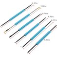 thumbnail image 2 of shiyou-1 Set 6PCS Repair Fluxing Tools PCB Soldering Kit Dual Head Soldering Pliers Set For PCB Cleaning Repair Scrubbing Hole Removal Fixing of Electronic Components, 2 of 4