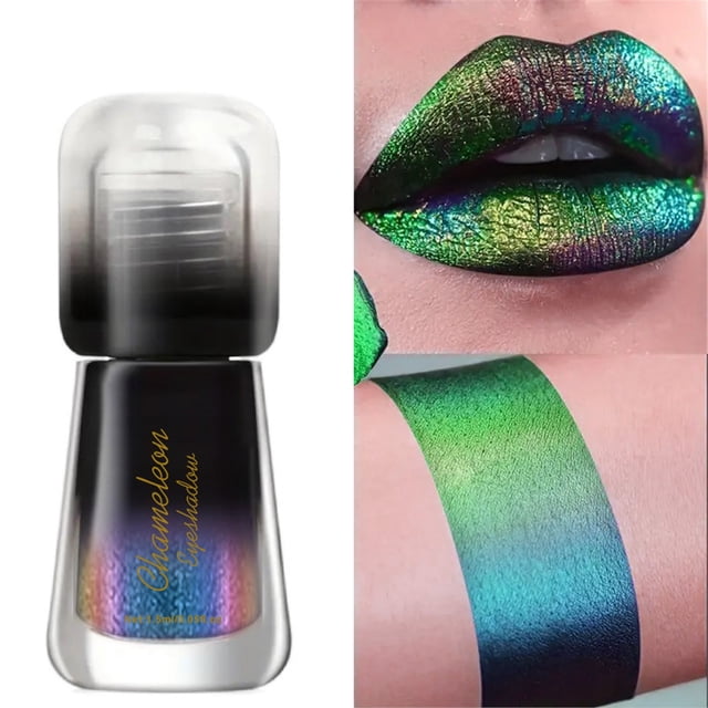 Liquid Eyeshadow Pearlescent Flash Monochrome Metallic Eyeshadow 1.5Ml, Makeup Eye Shadow