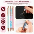 thumbnail image 4 of 3 Pieces Air Release Weeding Pen Vinyl Installation Pen Weeding Tool Glitter Fine Point Weeding Pin Pen (), 4 of 5