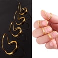 thumbnail image 2 of HEVIRGO 4Pcs Metal Finger Ring Protector Plectrum Thumb Forefinger Picks for Guitar Bass, 2 of 10