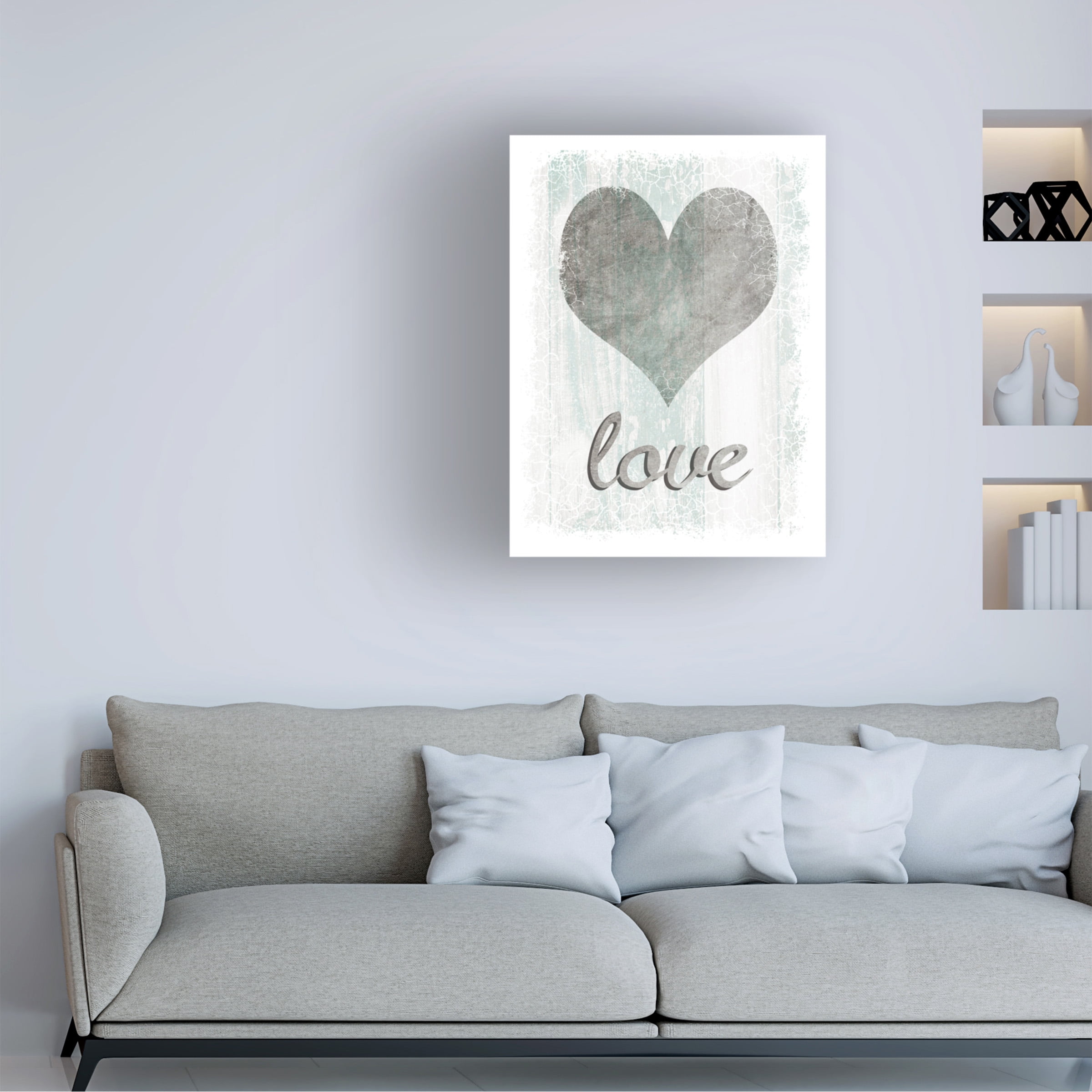 LightBoxJournal 'Love' Canvas Art