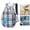 Gray Plaid, variant on Colaxi Tennis Backpack Fitness Sport Badminton Bag for Pickleball Badminton Racquet Blue