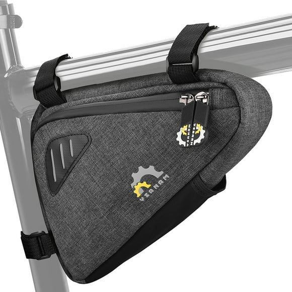 Yeacher Waterproof Bike Triangle Bag Bicycle Frame Bag Tube Bag Cycling Bike Tools Storage Bag Pack for Mountain Road Bike