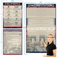 American Founding documents Large Laminated 4 Pack US Constitution