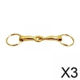 thumbnail image 1 of Llavero de broca de caballo Baoblaze llavero de aleación oro, 1 of 8