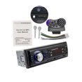 thumbnail image 4 of Reproductor Multimedia Para Coche Fm Receptor De Entrada Auxiliar Voz Clara Coche Bluetooth Autoradio Radio Estéreo Para Coche Bluetooth Receptor De Radio Para Coche Con Control Remoto 1428 12V matsuzay VI005092-00, 4 of 6