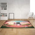 thumbnail image 2 of My Dog Is My Valentine Cute Labrador Retriever in Gift Box Indoor Rug Lab Dog Lover Gifts Carpet Living Bed Room Sofa Home Decor - 3006, 2 of 5