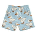 thumbnail image 2 of joogoo Boys Swim Trunks Cartoon Duck Beach Board Shorts Drawstring Swimsuit 4T, 2 of 6