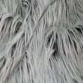 thumbnail image 3 of Stylish Fabric 60 in Faux Fur Fabric, Solid Print, Solid, Sewing & Craft Fabric, 0.5 Yard, Silver-Gray, 3 of 4