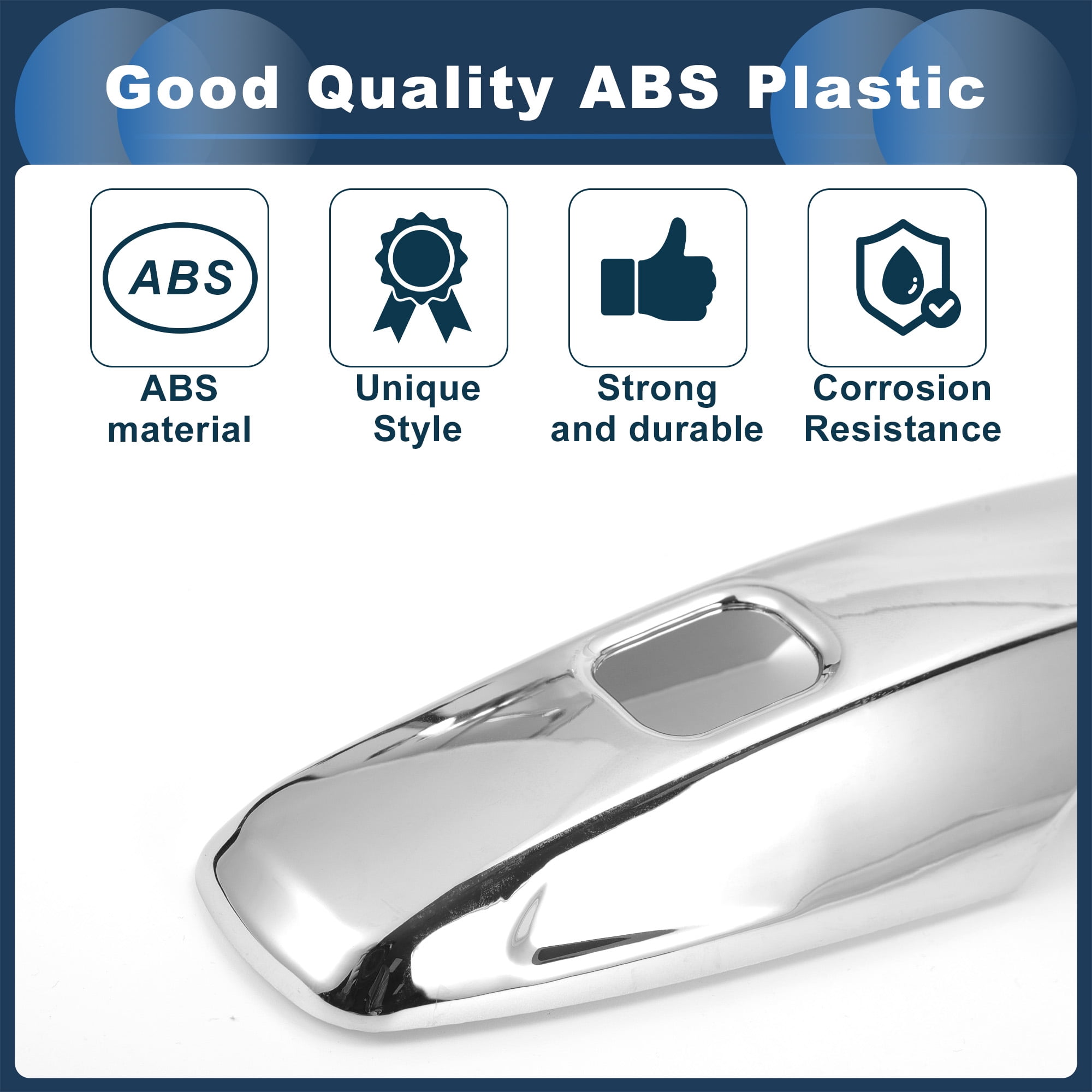 Unique Bargains Car Door Handle Cover Trim for Volvo XC60 XC90 S90 V90 2018-2023
