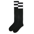 thumbnail image 6 of MeMoi Women's Ribbed Rugby Athletic Stripe Knee High Socks - Mens - Male, 6 of 8