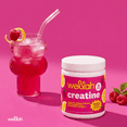 thumbnail image 3 of Wellah Creatine for Women (50 Servings) Raspberry Lemonade - 3g of Creatine Monohydrate Powder with Dandelion & Cranberry Extract, 3 of 7