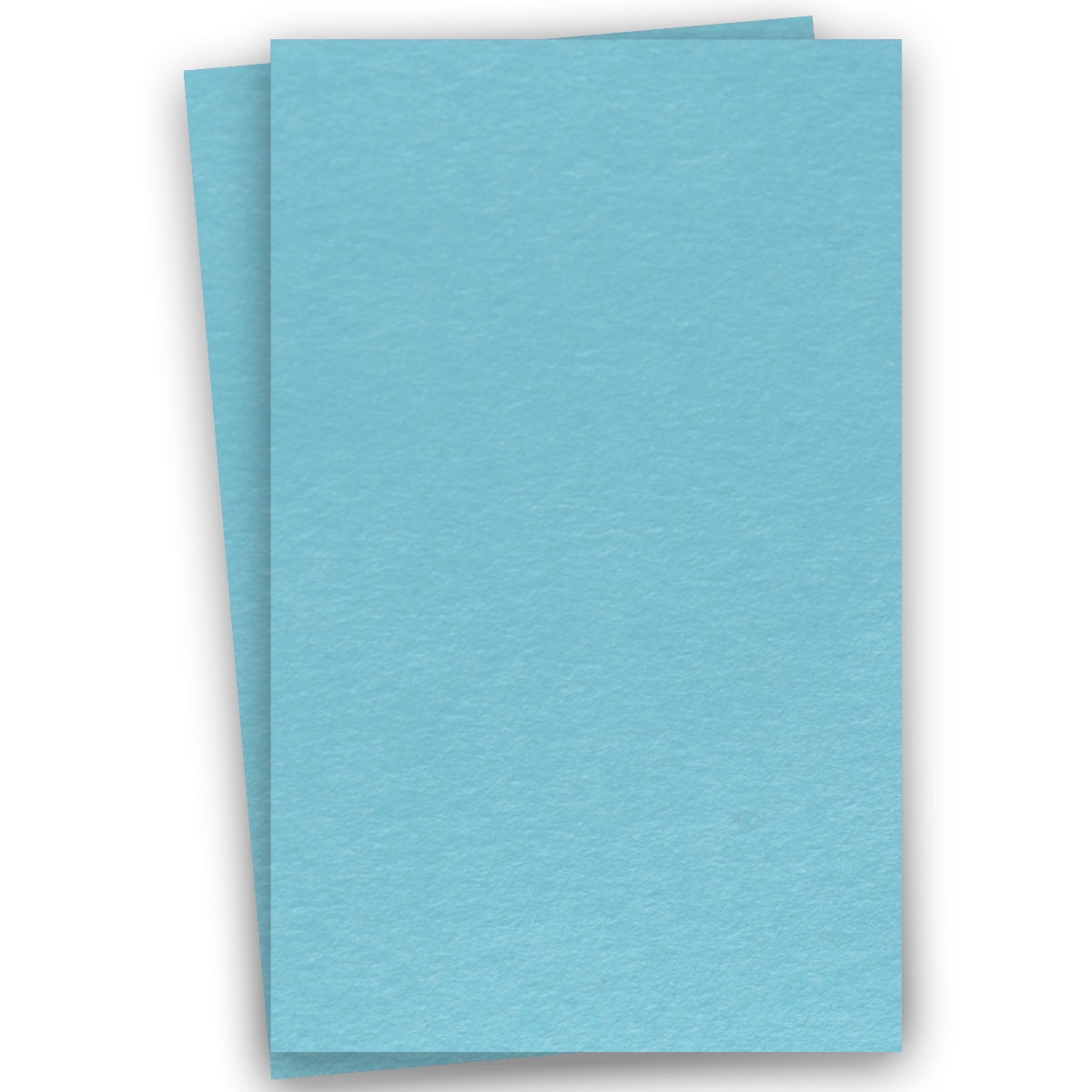 Basics AQUA 11X17 (Ledger) Paper 80C Cardstock 100 PK Quality 11x