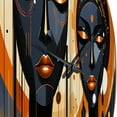 thumbnail image 3 of Designart "Afro Inspired Spirit I" African American Oversized Wall Clock, 3 of 5