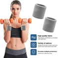 thumbnail image 3 of Sports Wristbands Sweatbands for Gym/Tennis/Running/Basketball, 3 of 5