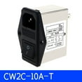 thumbnail image 1 of Lefu 1x 3A 6A 10A CW2B-T CW2C-T IEC Socket type power filter with light safety switch, 1 of 5
