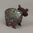 thumbnail image 3 of Gerson 12 inch Metal Bitty Bear Green Solar LED Statue Garden Sculpture Art, 3 of 3